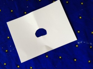 paper with hole